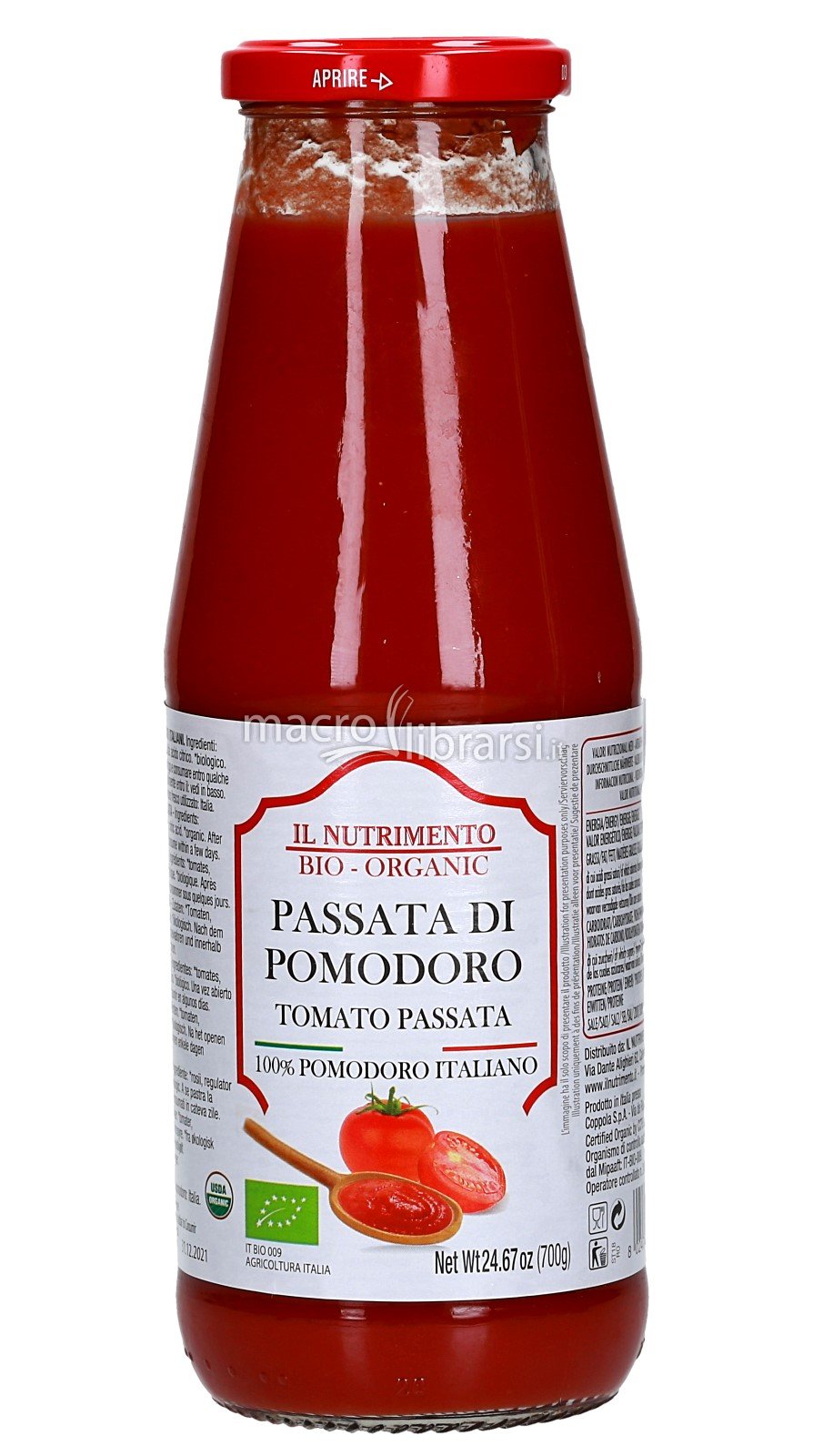 Passata di Pomodoro 700 g  Prodotti Tipici del Molise Online